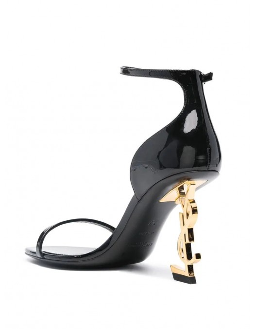 SANDALE YVES SAINT LAURENT, Opyum Design, Medium Heels, Black - 5576791TV1A1000