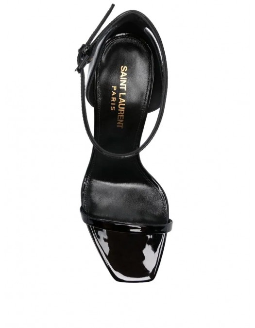 SANDALE YVES SAINT LAURENT, Opyum Design, Medium Heels, Black - 5576791TV1A1000