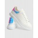 Sneakers Alexander Mcqueen, White, Shock Pink, Men - 561580WHVI59375