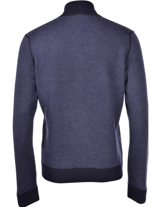 JACHETA GRAN SASSO, Wool, Full Zip, Bleumarin - 5711414241598