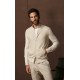 JACHETA GRAN SASSO, Premium Wool Blend, Full Zip, Beige - 5718619662113