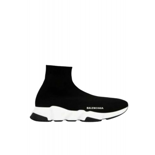 Sneakers BALENCIAGA, Speed, Alb/Negru Sneakers BALENCIAGA, Speed, Alb/Negru