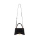 GEANTA BALENCIAGA, Handbag, Hourglass Small, Crocodile, Black - 5935461LRGM1000