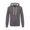 Hanorac L.B.M 1911, Grey knit zip-up hoodie