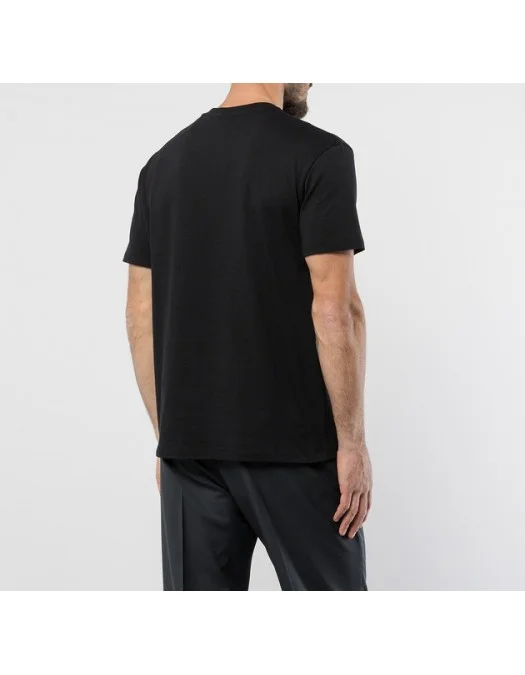 Tricou Valentino, Logo Insert VLTN, Black - 5V3MG10V96P0NO Tricou Valentino, Logo Insert VLTN, Black - 5V3MG10V96P0NO