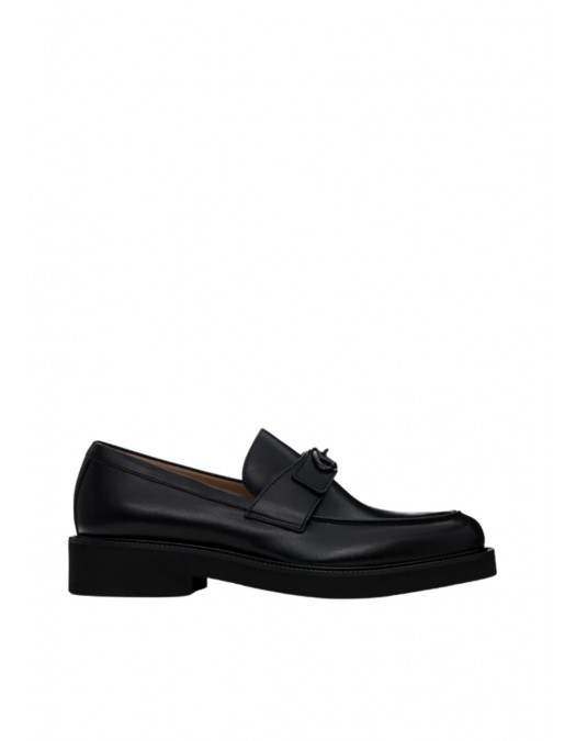 Pantofi VALENTINO GARAVANI, Logo Metalic, Negri - 5Y2S0I58LXX0NO Pantofi VALENTINO GARAVANI, Logo Metalic, Negri - 5Y2S0I58LXX0NO