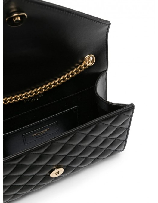 Geanta YVES SAINT LAURENT, Shoulder, Envelope Quilted Design, Small, Black - 600195AACT71000