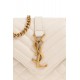 Geanta YVES SAINT LAURENT, Shoulder, Envelope Design, Medium, White - 600195AACT79207