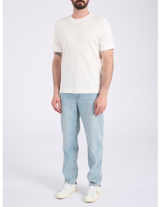 Tricou GRAN SASSO, White Gran Sasso T-Shirt - 6013981001005