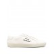 SNEAKERS YVES SAINT LAURENT, Embroidered Logo, Full White - 610648GUP109113