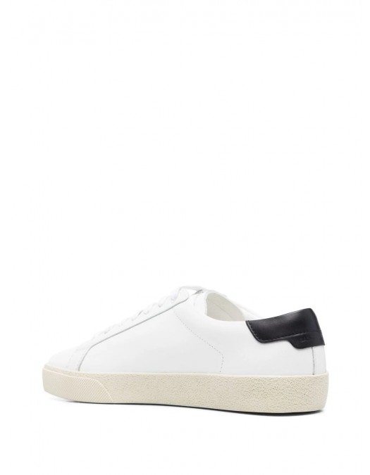 SNEAKERS YVES SAINT LAURENT, Embroidered Logo, White - 610649AABEE9061