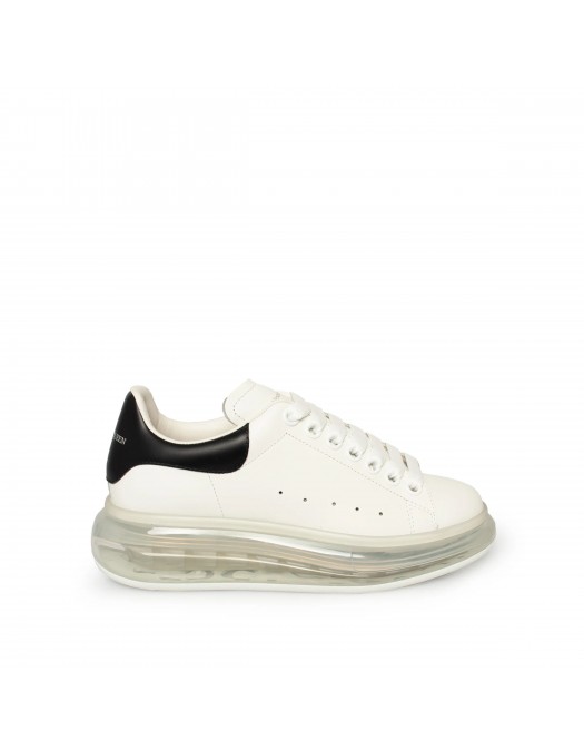 SNEAKERS ALEXANDER MCQUEEN, Larry Transparent Sole, White - 611698WHX989061