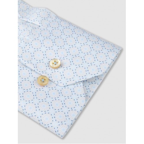 Camasa STENSTROMS, Light blue Patterned Twill Shirt