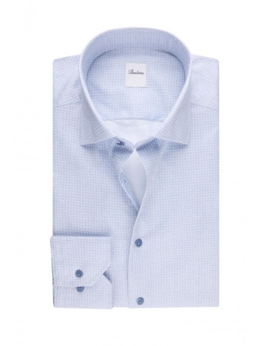 Camasa STENSTROMS,  Patterned Twill Shirt, Light Blue - 6127519122111