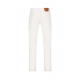 Jeans HAND PICKED, Ravello slim-fit trousers, Alb - 61HPU41RAVELLOC06510S110