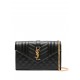 Geanta YVES SAINT LAURENT, Shoulder, Cassandre Design, Small, Black - 620280BOW911000