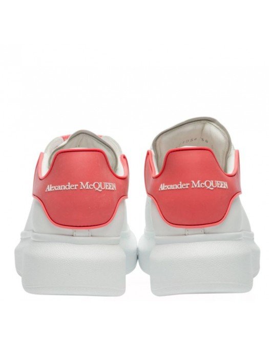 Sneakers Alexander Mcqueen, Sireturi colorate Coral - 621056WHXMT9097