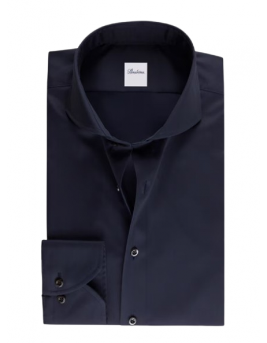 Camasa Stenstroms, Regular Fit, Simple, Bleumarin - 6223111465180
