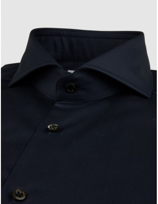 Camasa Stenstroms, Regular Fit, Simple, Bleumarin - 6223111465180