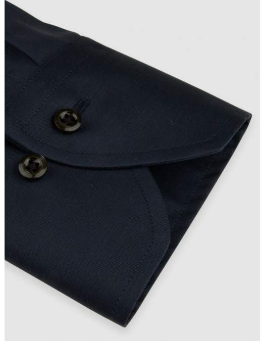 Camasa Stenstroms, Regular Fit, Simple, Bleumarin - 6223111465180