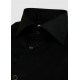 Camasa Stenstroms, Single Cuffs, Simple, Negru - 6227711465600