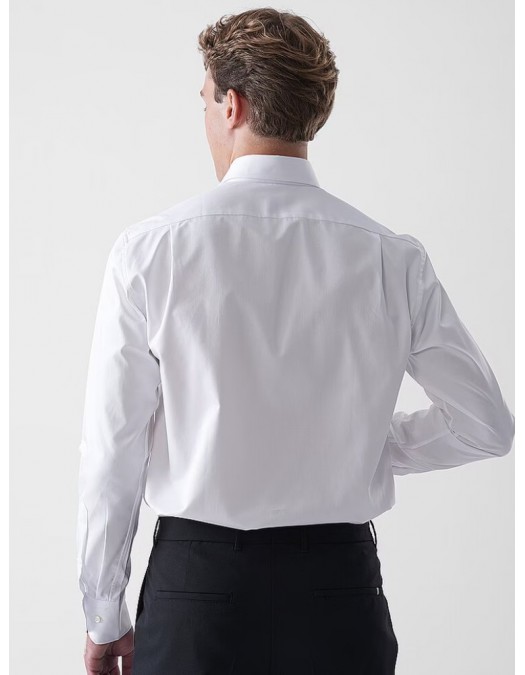 Camasa Stenstroms, Single Cuffs, Simple, White - 6227711467000