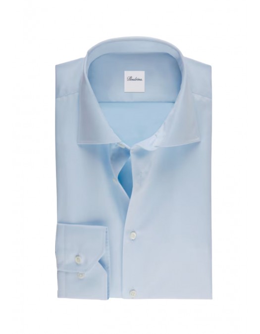 Camasa Stenstroms, Single Cuffs, Simple, Bleu - 6227711467100