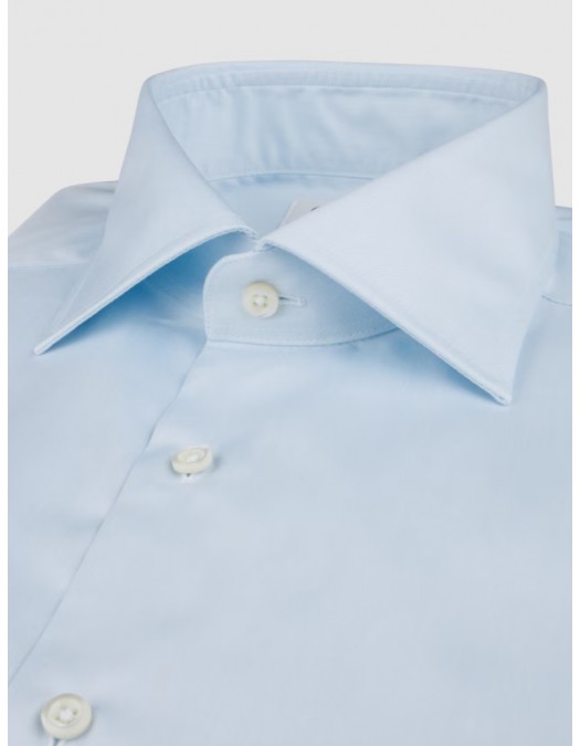 Camasa Stenstroms, Single Cuffs, Simple, Bleu - 6227711467100