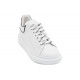 Sneakers ALEXANDER MCQUEEN, Alb cu negru - 625156WHXMT74