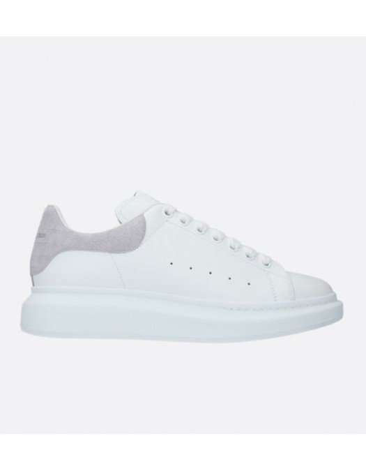 SNEAKERS ALEXANDER MCQUEEN, Logo Atasat, Insertie Croco Beige - 625162WHZ4K9419