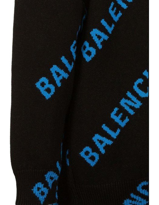 Bluza Balenciaga, Print all over, Negru - 625970T317865