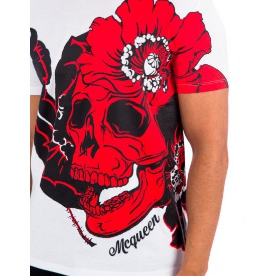 TRICOU ALEXANDER MCQUEEN - 626674QPZ5900 TRICOU ALEXANDER MCQUEEN - 626674QPZ5900
