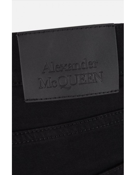 Jeans ALEXANDER MCQUEEN, Insertie Rosie, 627295QSY491000 - 627295QSY491000