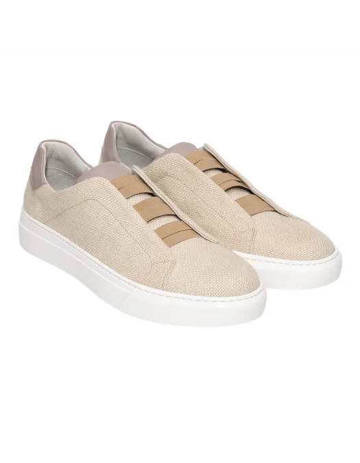 Sneakers GIANFRANCO BUTTERI, Natural Comfort, Sand Beige - 62860A2 Sneakers GIANFRANCO BUTTERI, Natural Comfort, Sand Beige - 62860A2