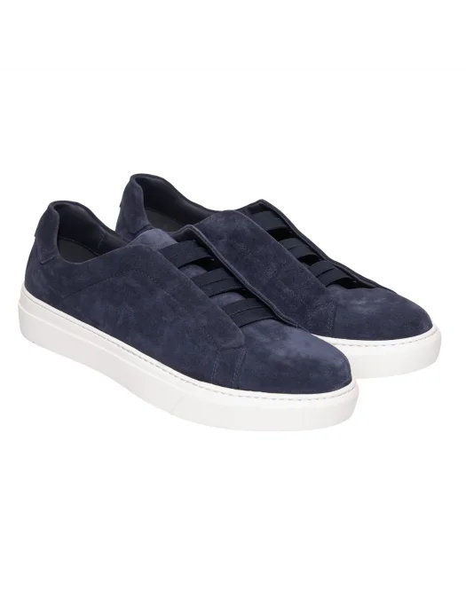 Sneakers GIANFRANCO BUTTERI, Suede Classic, Jeans Blue - 62860CROSTAJEANS Sneakers GIANFRANCO BUTTERI, Suede Classic, Jeans Blue - 62860CROSTAJEANS