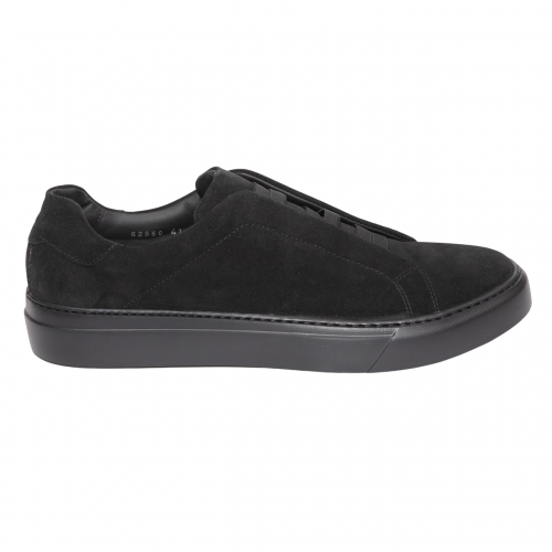 Sneakers GIANFRANCO BUTTERI, Total Black Minimal Sneakers GIANFRANCO BUTTERI, Total Black Minimal