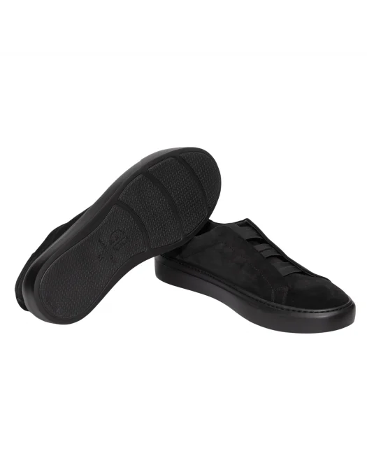 Sneakers GIANFRANCO BUTTERI, Total Black Minimal - 62860NERO Sneakers GIANFRANCO BUTTERI, Total Black Minimal - 62860NERO