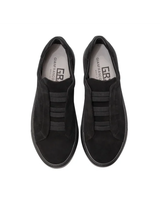 Sneakers GIANFRANCO BUTTERI, Total Black Minimal - 62860NERO Sneakers GIANFRANCO BUTTERI, Total Black Minimal - 62860NERO