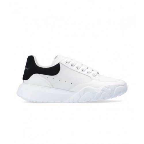Sneakers Alexander Mcqueen, Insertie logo, Alb 