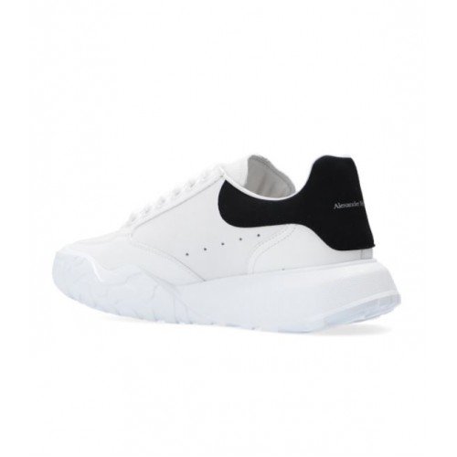 Sneakers Alexander Mcqueen, Insertie logo, Alb 