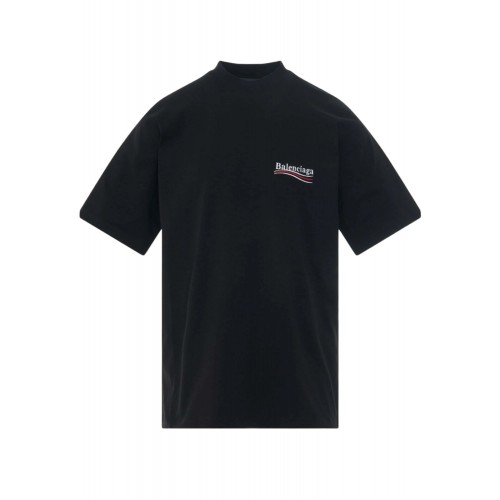 Tricou BALENCIAGA, Political Campaign Oversized T-Shirt, Black Tricou BALENCIAGA, Political Campaign Oversized T-Shirt, Black