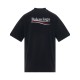 Tricou BALENCIAGA, Political Campaign Oversized T-Shirt, Black - 641675TKVJ11070