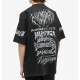 Tricou BALENCIAGA, Metal Logos, 641675TPVO31569 - 641675TPVO31569