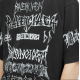 Tricou BALENCIAGA, Metal Logos, 641675TPVO31569 - 641675TPVO31569