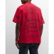 Tricou BALENCIAGA, Metal Logos, 641675TPVO36023 - 641675TPVO36023