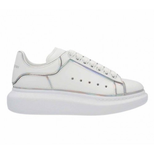 Sneakers ALEXANDER MCQUEEN, White with Silver