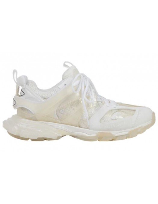 Sneakers BALENCIAGA, Track Clear Sole, Cream - 647741W3BM19000