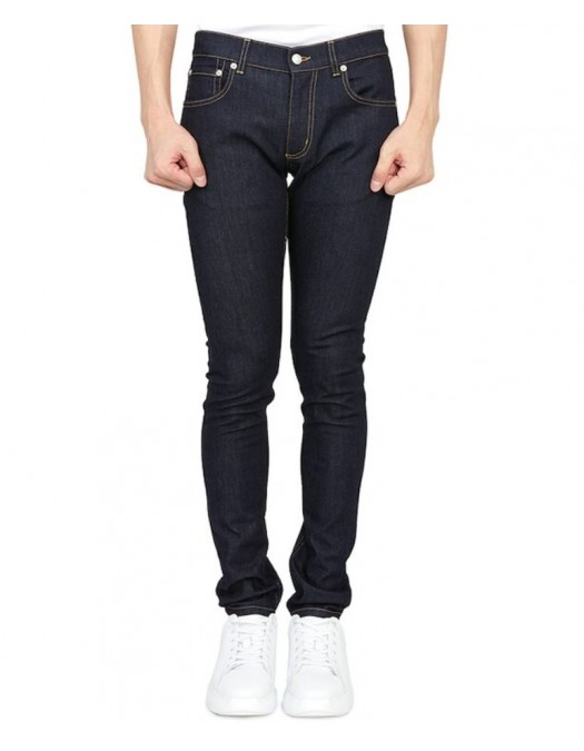 Jeans ALEXANDER MCQUEEN, Insertie Brand, 650101QSY4841424 - 650101QSY4841424