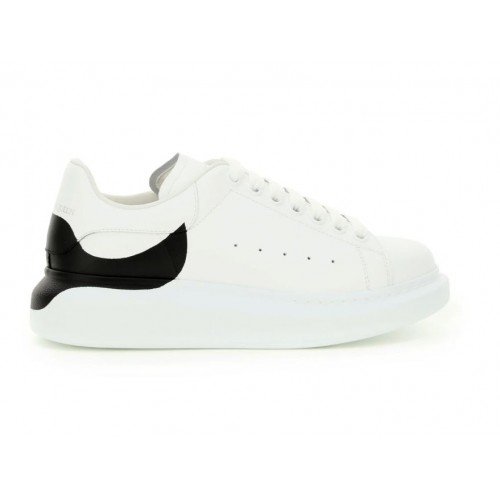 Sneakers Alexander Mcqueen, Insertie neagra inferioara, Alb