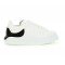 Sneakers Alexander Mcqueen, Insertie neagra inferioara, Alb